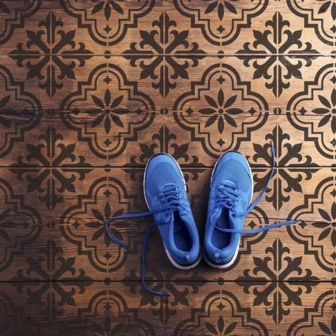 

Stencil Lantai Motif 28