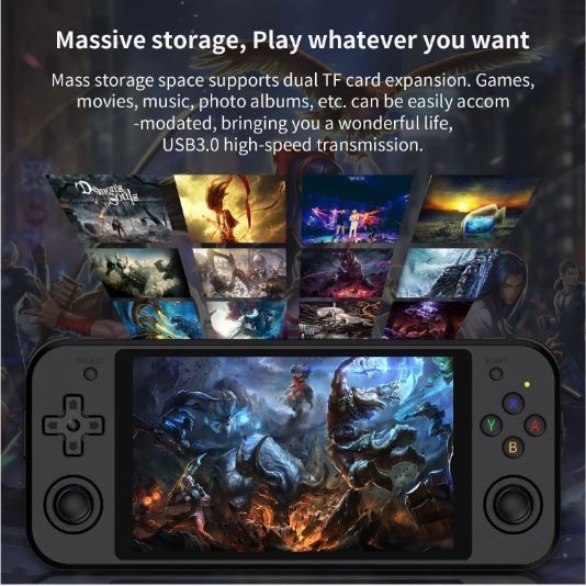 Anbernic Rg552 Retro Video Game Console Dual Systems Android Linux