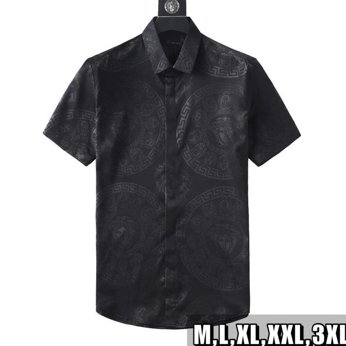 Kemeja Branded Pria Mirror / Kemeja Slimfit Pria Stretch Pria Fashion Lapakrayyan