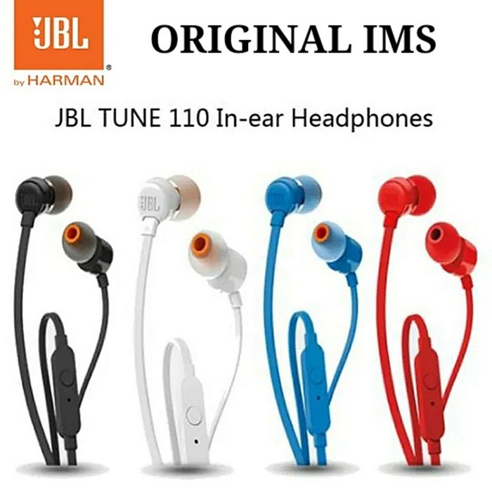 headset jbl t110 original ims
