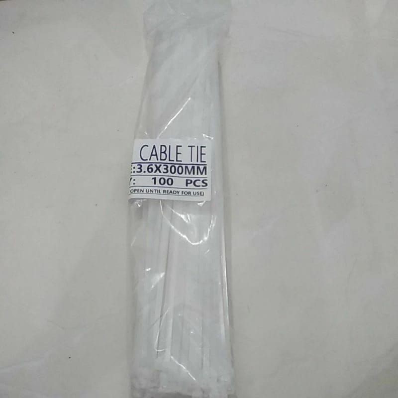 

Kabel Ties | Insulock | Cableties 3.6 x 300 mm 30 cm 100 Pcs