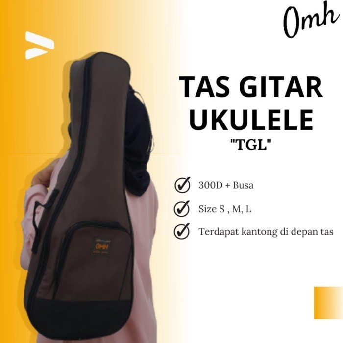 Terbaru TAS GITAR UKULELE Kecil / Sarung Gitar Ukulele Kecil / Tas gitar Kecil