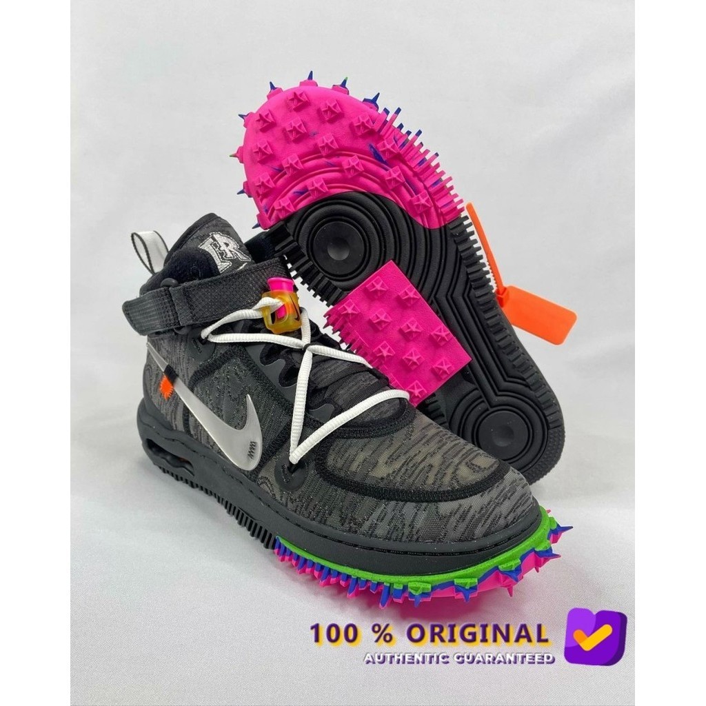 Off-White x Nike Air Force 1 Mid Black - US8.5 / EU42