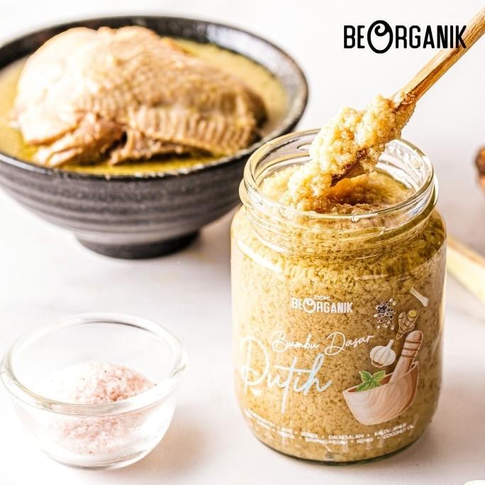 

Bumbu Dasar Putih Beorganik 250gr