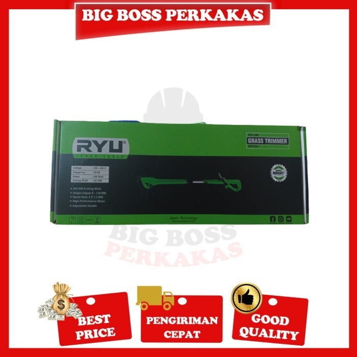 Tekiro Ryu Mesin Potong Rumput Listrik/ Pemotong Rumput Rgt 350