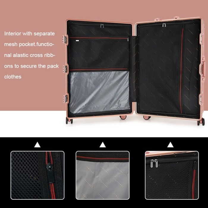 28" Parkson Koper Semi Aluminium/ Luggage/ Suitcase Type T045