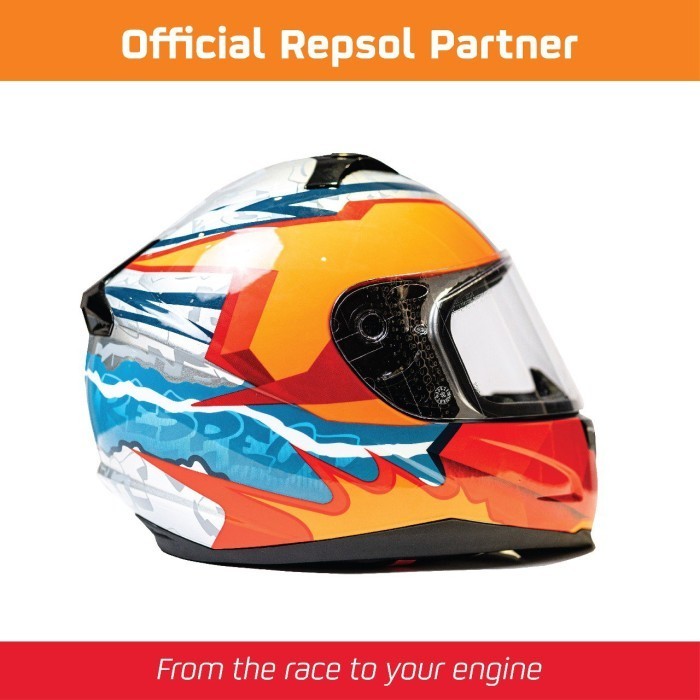 Repsol Merchandise Official Helm Rsv Fullface