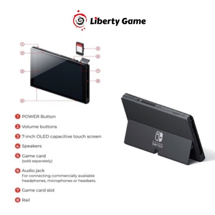 Nintendo Switch Tablet Only Oled / Gen3 / V3 (New Original Baru Ofw)