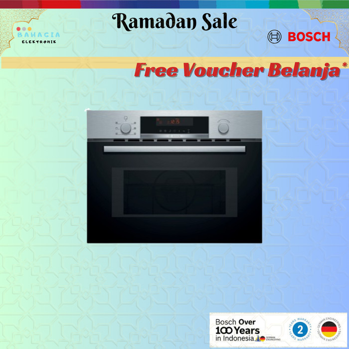 Bosch Cma583Ms0B Built-In Microwave Oven / Microwave Oven Tanam Seri 4