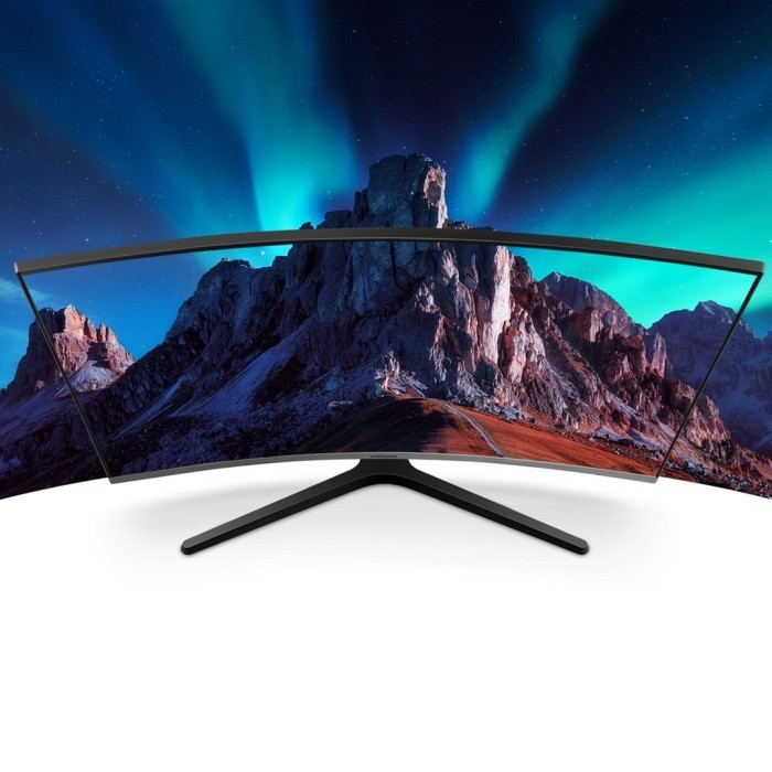 Monitor Samsung 27" Inch C27R500 Curved Fhd Led Freesync C27R500Fhe