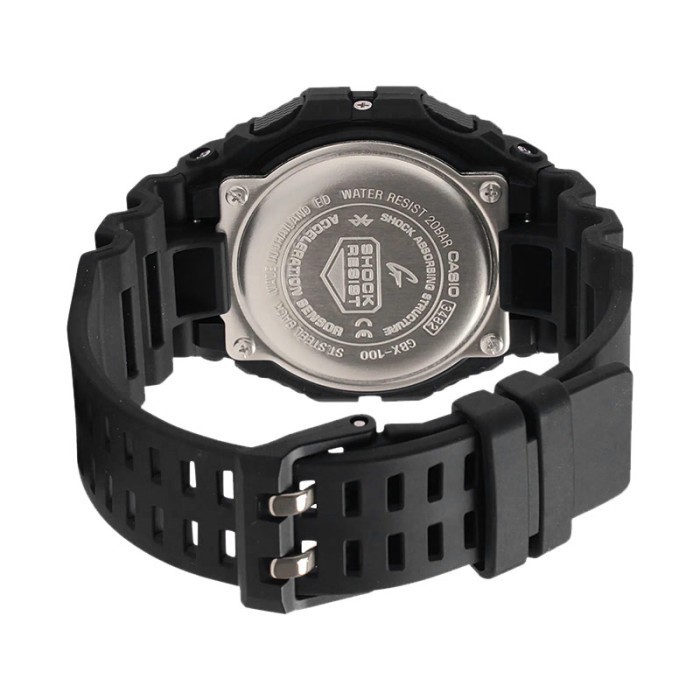 Casio G-Shock G-Lide Gbx-100-1Dr Men Black Digital Dial Black Resin