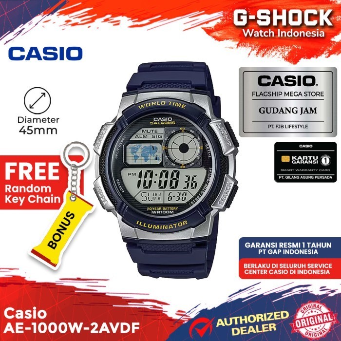 Casio General Ae-1000W-2Avdf Ae-1000W Ae-1000 Ae1000W Ae 1000W