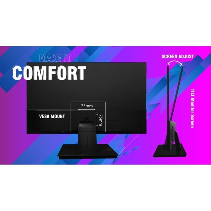Cube Gaming Retina Pro F24V10H 24 Inch Fhd Gaming Monitor 100Hz Ips