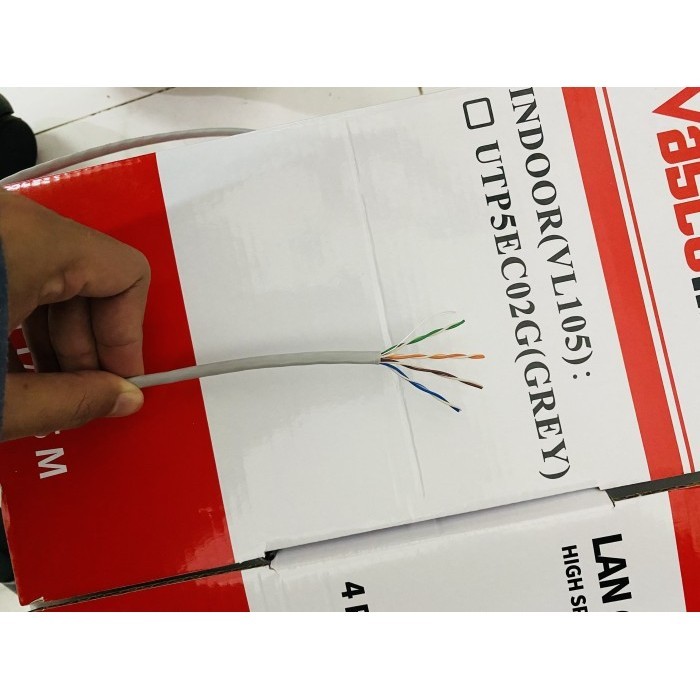 Kabel Lan Utp Cat 5 Vascolink / Kabel Data Cat 5 Vascolink