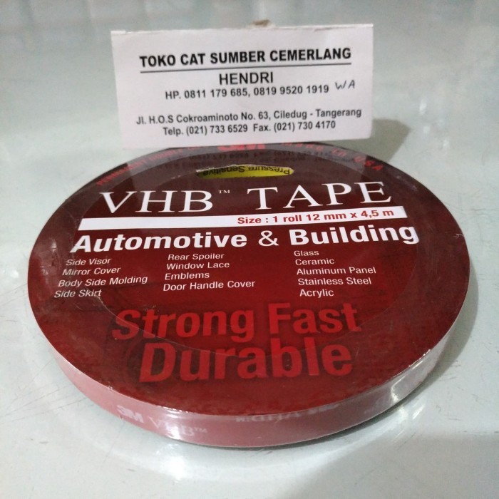 

PROMO DOBLE TAPE 3M 12MM