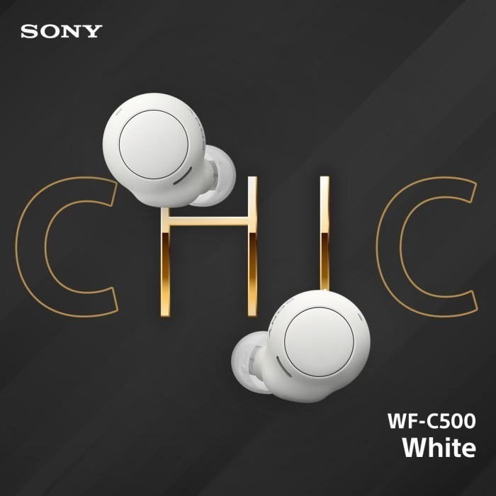 Sony Wf-C500 White Truly Wireless Headphones / Wfc500 / Wf C500