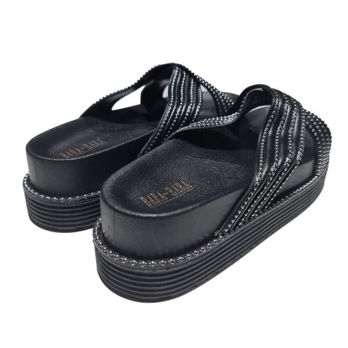 Jelly Sandal Wanita Barabara Wedges Import Bara Bara Bbj28K-Slmms