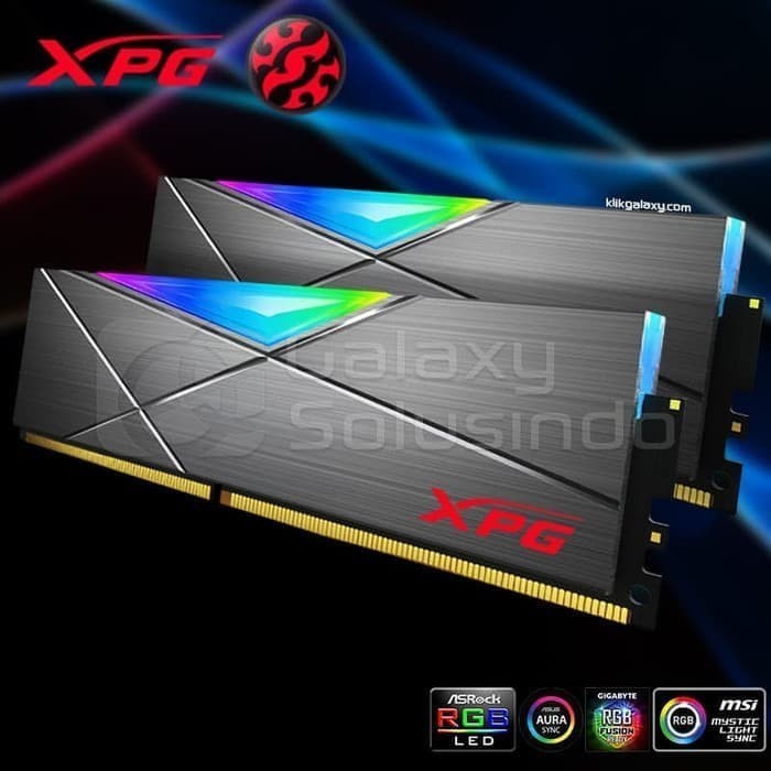 Adata Xpg Spectrix D50 Ddr4 32Gb (2X16Gb) Rgb 3200Mhz