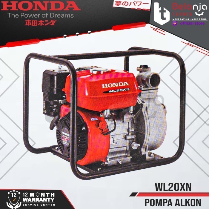 Honda Mesin Pompa Air Irigasi Wl 20 Xn Pompa Alkon 2 Inch Wl20Xn 7.5 M