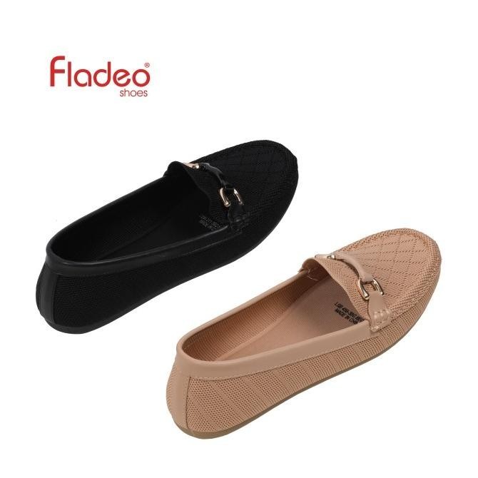 Fladeo A24/Lsm311-3Bg/Sepatu Moccasin Slip On Wanita [Moccasin Shoes]