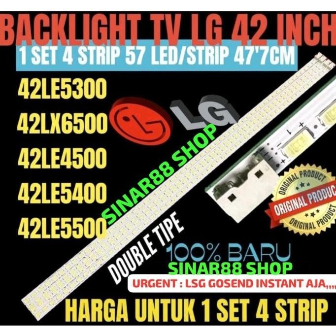 BACKLIGHT TV LG 42 INC 42LE5300 42LX6500 42LE4500 42LE5400 42LE5500 42 1603T