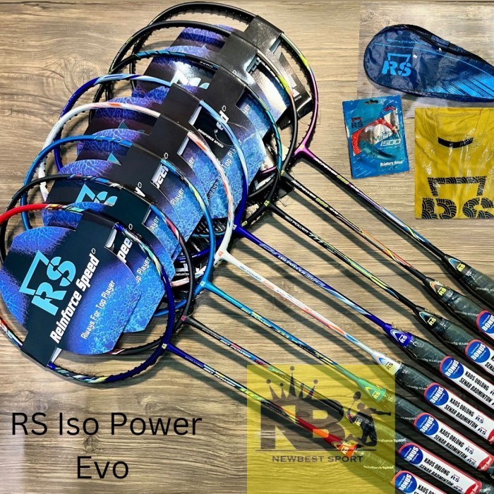 RAKET RS ISO POWER 111 222 333 555 666 777 888 999 EVO ORIGINAL