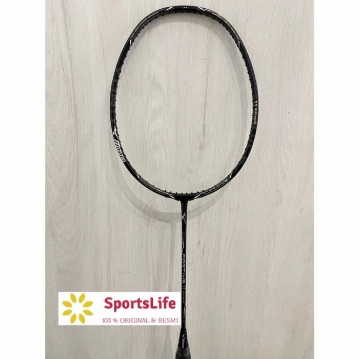 RAKET BADMINTON MIZUNO FORTIUS 11 QUICK ORIGINAL FULL PACKAGE