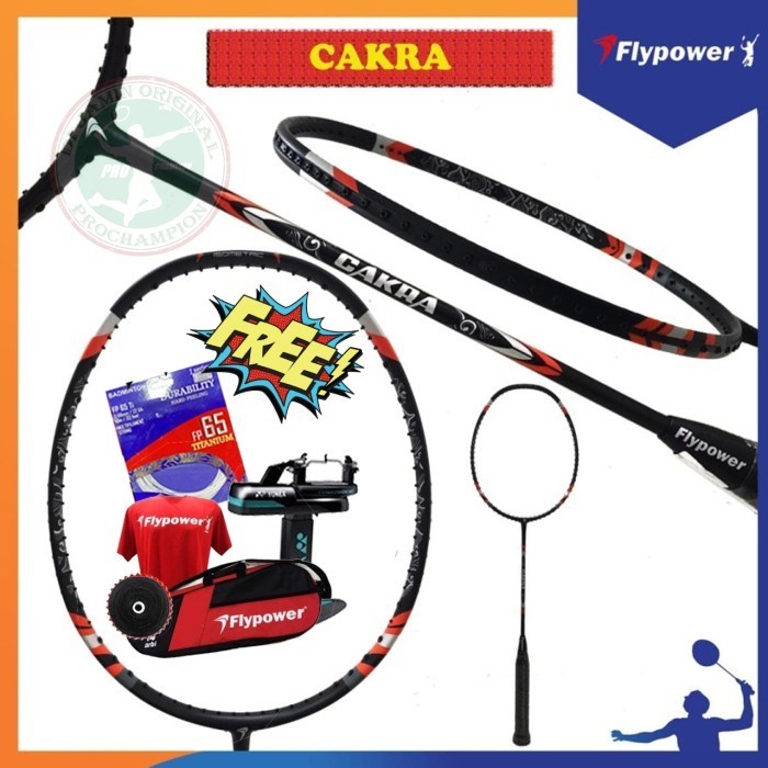 FLYPOWER CAKRA RAKET BADMINTON ORIGINAL