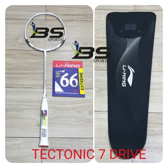 RAKET BADMINTON RAKET LINING TECTONIC 7 D / TECTONIC 7 DRIVE ORIGINAL