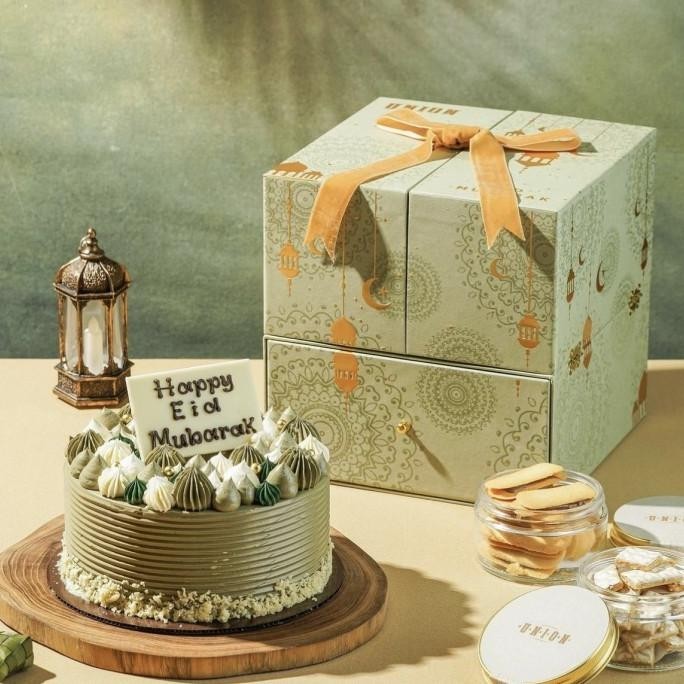 

Hampers Lebaran Union Deli - Ramadhan Hampers - Pandan Keju Chiffon Exudbang