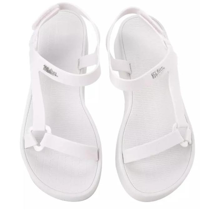 Sandal Platform Original Melissa Sun Downtown Platform Ad - White