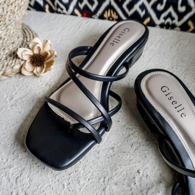 Giselle Colls - Azalea Sandal Wanita Heels 3 Cm