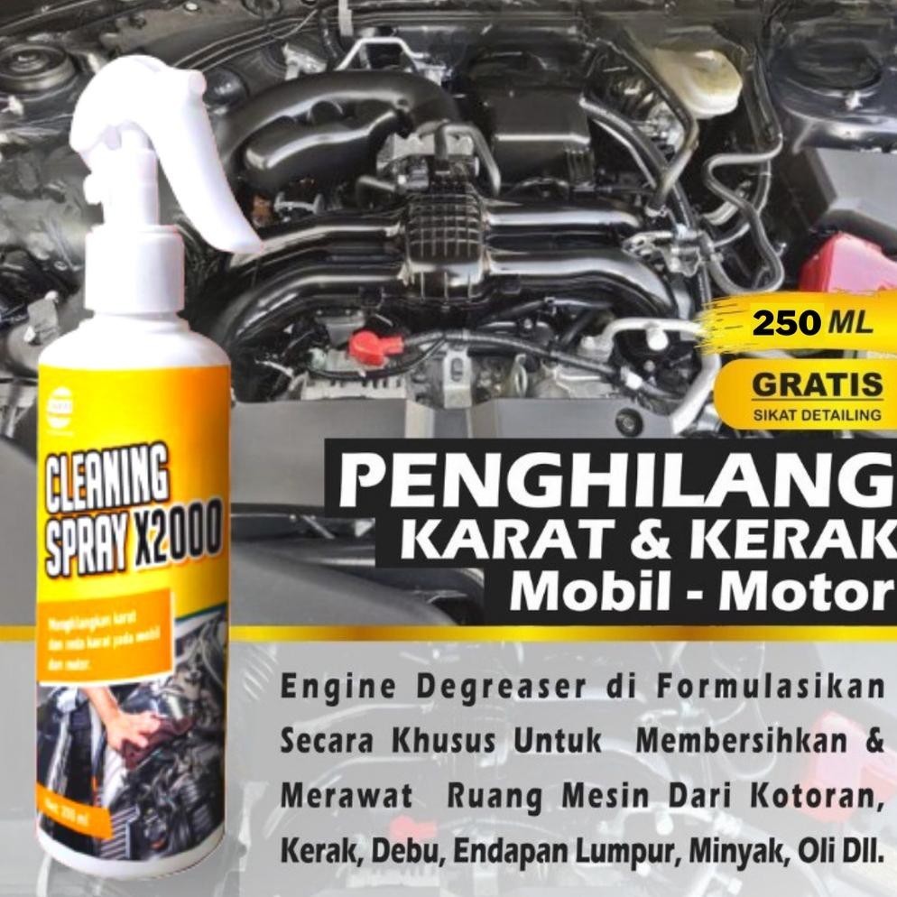 LYT Super Cleaning spray X2000 Menghilangkan karat, minyak, kotoran, noda jamur,wax mobil,spray pemb