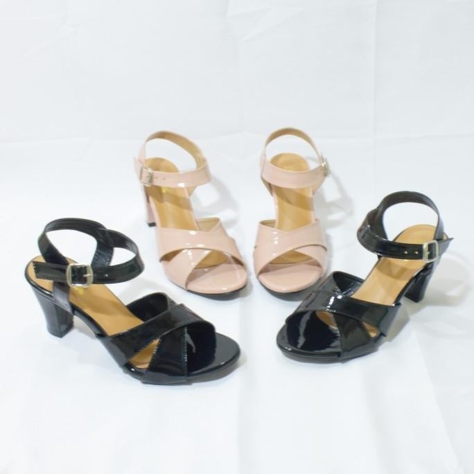 Sepatu Wanita High Heels Premium Branded Kerja Pesta Hak 7 Cm Big Size