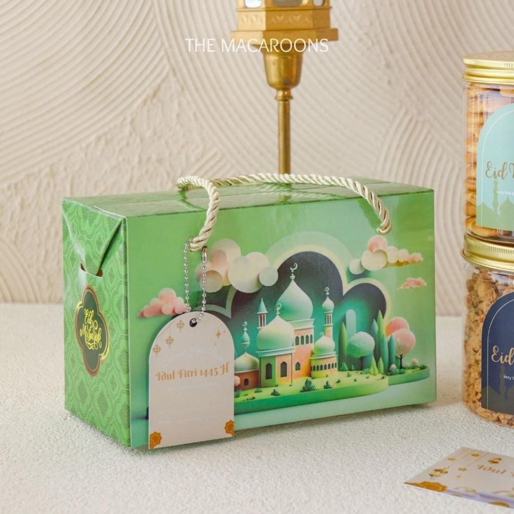

CR - Hampers Lebaran Idul Fitri isi 2 Jar Kue Kering - Parcel Souvenir Hadiah Eid Mubarak TERLARIS