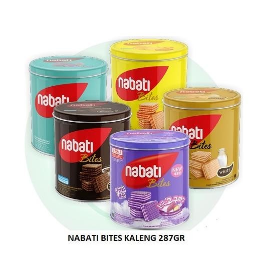 

Nabati Wafer Kaleng Kemasan 287Gr Keju Coklat White Pink Lava Goguma