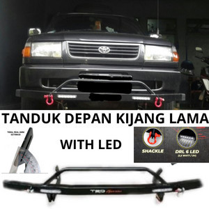 TANDUK BUMPER BESI BEMPER BESI TOWING ARB DEPAN KIJANG LAMA LGX LGS