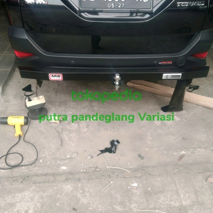 TANDUK BUMPER BELAKANG TOWING MOBIL ALL NEW RUSH 2022 MEREK ARB