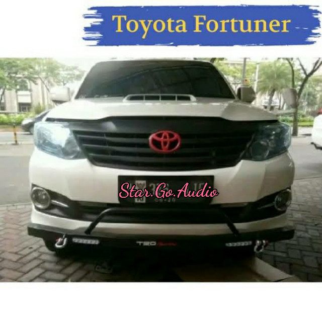 TOWING DEPAN ARB FORTUNER LED LAMPU TANDUK DEPAN BESI