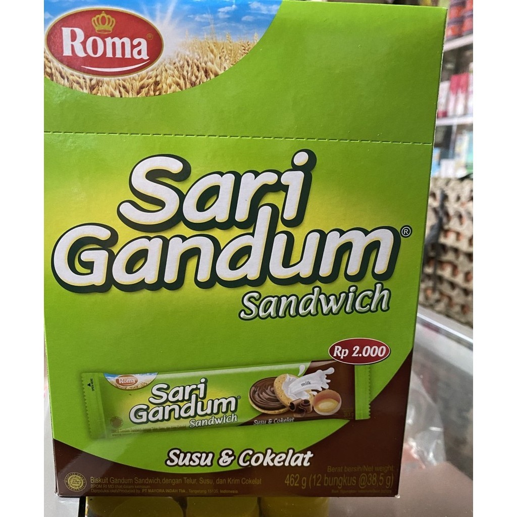 

Roma Sari Gandun Sandwitch 1 pack