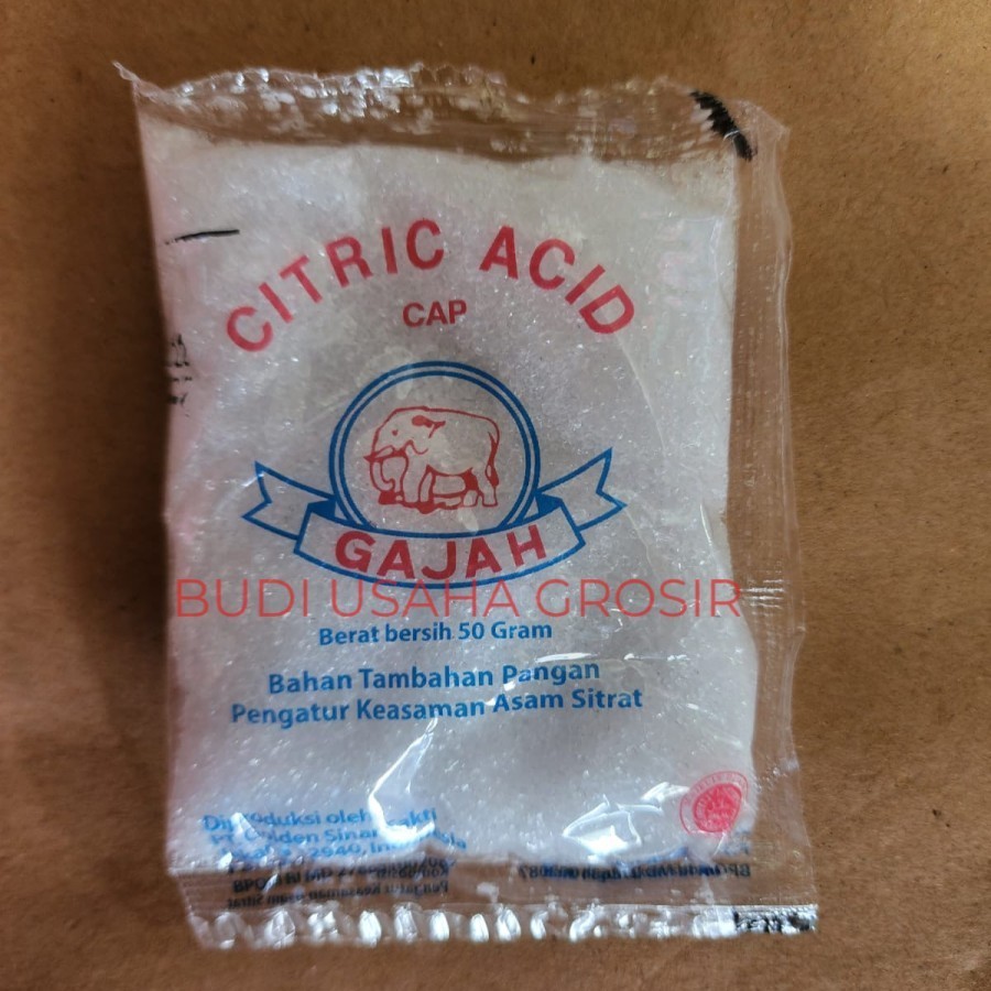 

Citrun Acid Cap Gajah 1 Pc