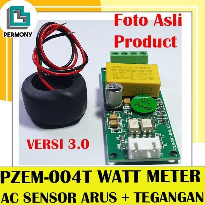 PZEM-004T ENERGY WATT METER SENSOR CURRENT VOLTAGE PZEM004T ARUS TEG
