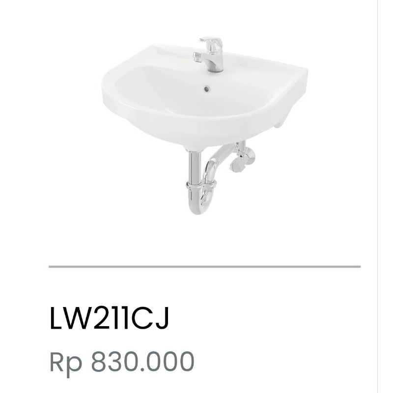 WASTAFEL TOTO GANTUNG LW211CJ
