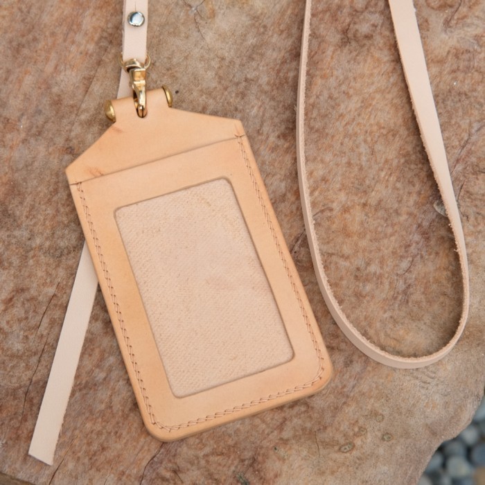 

BARANG TERLARIS leather id card holder tali kulit