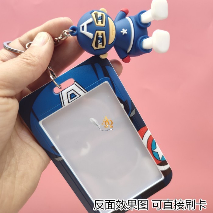 

BARANG TERLARIS Tempat Kartu Unik / Card Holder Model Tali Motif Superhero Keren