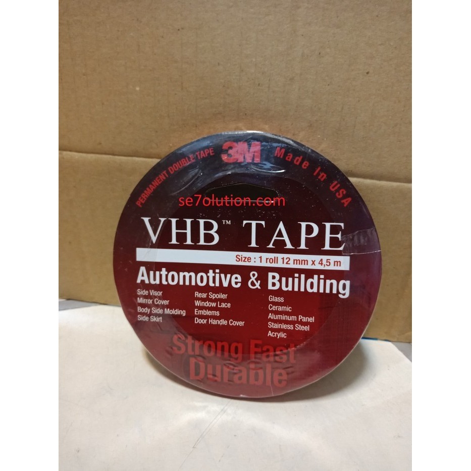 

3M VHB Tape Double Tape 1 Roll 12mm x 4,5 m