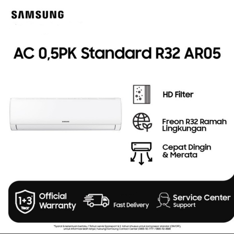 AC 0.5pk Samsung AR-05BGHQASINSE + Psg AR05BGHQASINSE 05BGHQASIN 1/2pk