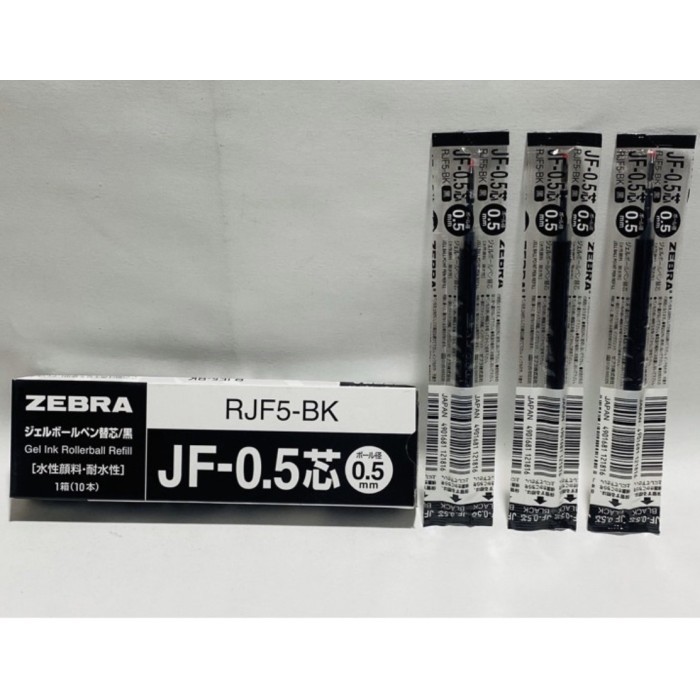 

REFILL PULPEN ZEBRA SARASA CLIP 0,5 MM DAN 0.7 MM / 1 BOX ISI 10 PCS