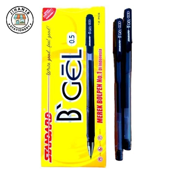 

pulpen pen B gel 0,5 - hitam