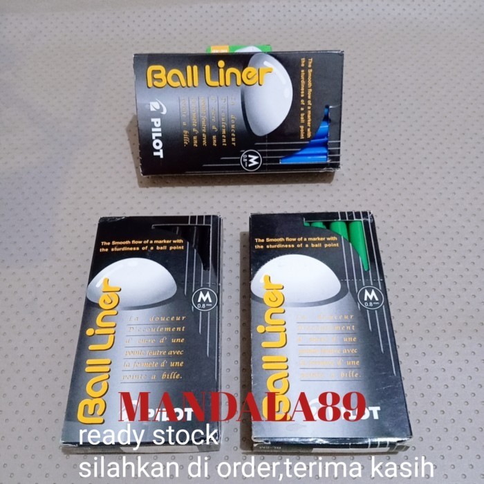 

Pen BallLiner merk Pilot